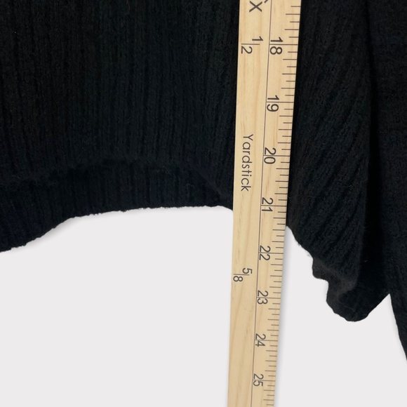 EDITED Black Grace Slouchy Jumper Sweater - Picture 6 of 8
